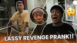 ANG PAGHIHIGANTI NI LASSY KAY MC AT CHAD REVENGE PRANK  BEKS BATTALION [upl. by Nari296]