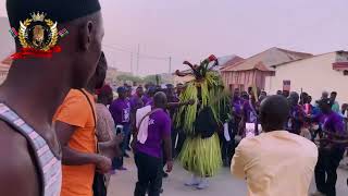 Odilleh hunting society The Gambia burial play for the late “ajaday general” Silas M Jones [upl. by Grimona]