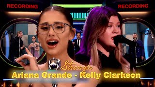 Origianl vs Cover 🧛‍♂️ Ariana Grande vs Kelly Clarkson Stronger [upl. by Wende]