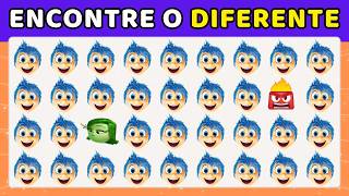 💥25 DESAFIOS INCRIVÉIS 🕵️‍♂️EDIÇÃO Divertida MenteInside Out 🎬 Encontre o EMOJI Diferente👀 QUIZ [upl. by Asilanna]