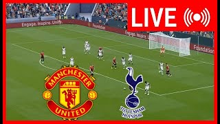 🔴LIVE  Manchester United vs Tottenham  Premier League 2425  Match Live Now [upl. by Ahkeber]