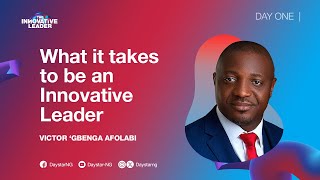 What It Takes To Be An Innovative Leader  Victor Gbenga Afolabi  ELC 2024  Day 1 [upl. by Philender]