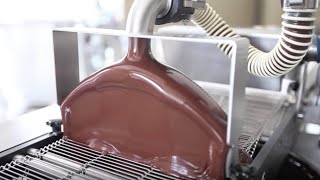 Options  Automatic Tempering Machine  Chocolate World Belgium [upl. by Enttirb]