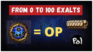 How I made my First 100 Exalts in 318 FULL Atlas Guide LowInvestment  Path of Exile Sentinel [upl. by Geoffry914]