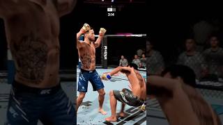 WTF GAETHJE V HOLLOWAY mma ufc gaming xbox gaethje holloway shorts reels [upl. by Notsirhc]