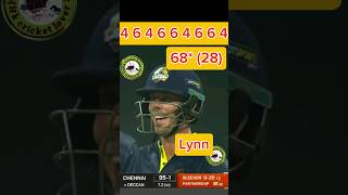 Chris Lynn vs Deccan Gladiator power show mach 3 short crickethighlights t10league cricket [upl. by Lebyram]