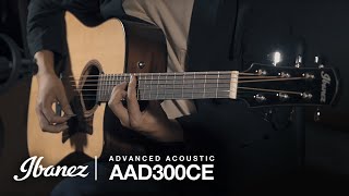 Ibanez AAD300CE Acoustic Guitar [upl. by Harbed]