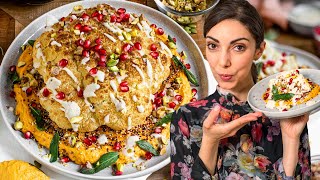 Whole Roasted Cauliflower Recipe [upl. by Aihselat767]