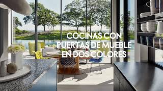 Cocinas con armarios de dos colores la nueva tendencia que arrasa en decoración  DecoraciónTV [upl. by Abel]