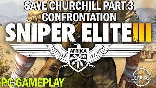 Sniper Elite 3 Walkthrough  CONFRONTATION DLC  Full Lets Play Gameplay [upl. by Adnahsar]