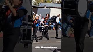 Westwood Marching Band 2024 Veterans Parade [upl. by Inoliel]