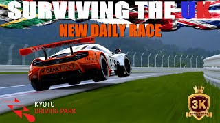 GRAN TURISMO 7  MORE DAILY RACING  SURVIVING THE UK  mclaren granturismo fanatec [upl. by Euqinomod]