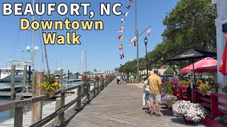 A Walk Around Beautiful Beaufort NC  My Favorite Coastal Small Town [upl. by Eniala]