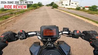 Finally 2024 New Launch KTM Duke 200 TFT Display Model Ride Review😍7 New Changes  On road Price [upl. by Arreik]