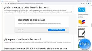 Encuesta Ineval evaluación Factores Asociados Online [upl. by Melantha]