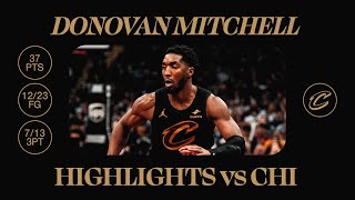 Cavs vs Bulls  Donovan Mitchell Highlights  11152024 [upl. by Lepley]