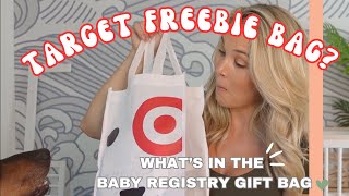 Whats In The FREE Target Baby Registry Gift Bag [upl. by Tallia]