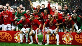 Manchester United Road to UCL VICTORY 200708  Cinematic Highlights [upl. by Elokkin625]