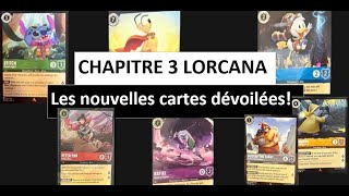 Nouvelles cartes du chapitre 3 de Lorcana  traduction française [upl. by Adala]