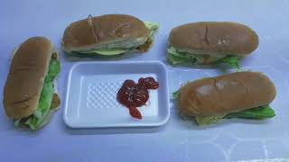 Chicken Eggs Burger Recipe 🤪 Eggs and Chicken Burgers ♨️ Umar Yousaf pardesi kitchen TV👨‍🍳 [upl. by Fanning]