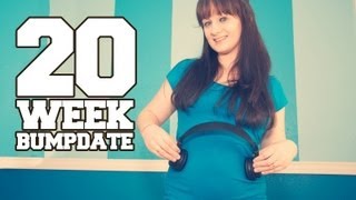 20 WEEK BUMPDATE  Nursery Harmony amp Echo Test Results  Pregnant After Stillbirth [upl. by Amilas]