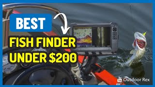 Top 5 Best Fish Finder Under 200 [upl. by Lenee568]