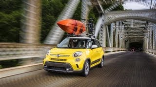 2014 Fiat 500L Trekking Revealed Inside and Out [upl. by Prissie]