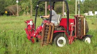 2009 Toro 4000D Reelmaster Mower w 2143Hours w Kubota V2203 Diesel Engine Parting Out [upl. by Fregger542]