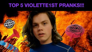 Top 5 Best Violette1st pranks [upl. by Cira89]