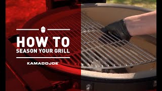 How to Season Your New Grill  Chef Eric [upl. by Burnight]