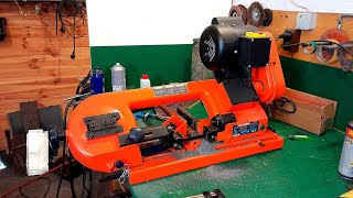 Metawood 400W metal band saw [upl. by Louie113]