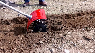 BASEH Mini Çapalama Aparatı Benzinli Tırpan Motoru için  Mini Tiller Apparatus For Brushcutter [upl. by Elmo331]