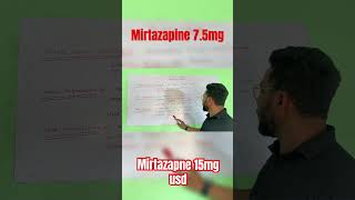 Mirtazapine tablet usd  mirtazapine dipression ocd smpharmacy [upl. by Ielak]