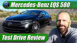 2022 MercedesBenz EQS 580 4Matic Test Drive Review [upl. by Akinar520]