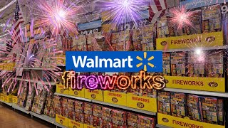 WALMART FIREWORKS TNT BROWSE WITH ME 2024 [upl. by Gregg]