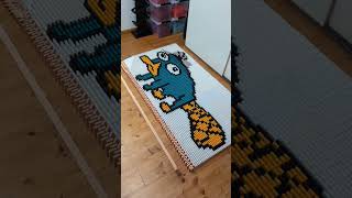 A Platypus PERRY THE PLATYPUS Domino perrytheplatypus satisfying [upl. by Karyn]