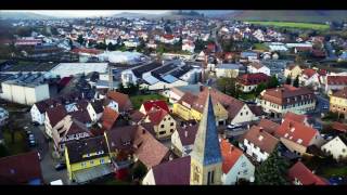 Obersulm Affaltrach von Oben  DJI Mavic Pro [upl. by Clougher459]