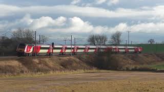 VTEC trains on Gamston Bank [upl. by Rorke]