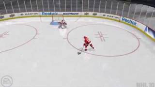 How to score every time in NHL 10 [upl. by Chrotoem]