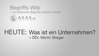 Was ist ein Unternehmen [upl. by Mirabel464]