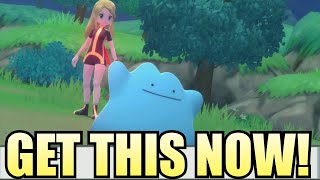 Get 6 IV Japanese SHINY Ditto NOW in Pokemon Brilliant Diamond Shining Pearl [upl. by Joela]