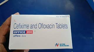 office 200 tablet uses in hindi ll ऑफिस 200 टैबलेट ll office 200 mg tablet [upl. by Ralleigh]