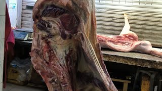 HOW TO BREAKDOWN A BEEF HIND QUARTER IN LESS THAN 7 MINUTES [upl. by Imehon]