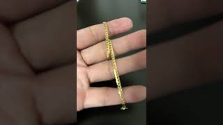 Flexing this cute bracelet bracelet jewelrybracelet investment 18kgold canada followers [upl. by Modeerf]