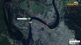 Recorrido Trote  Smart Fit IRONMAN 703 Valdivia 2024 [upl. by Leahcimnaj]