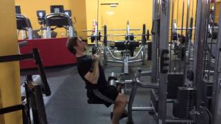 Underhand Lat Pulldown Explosive Concentric [upl. by Yelyak]