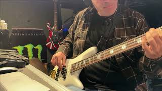 Whitesnake Still of the Night bass cover  Kramer Spector NS2 [upl. by Haldi77]