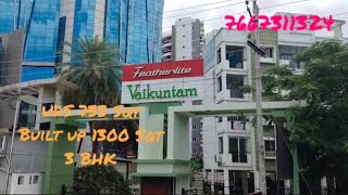 Bank Auction Property  Urapakkam  vandalur  GST On Road  3 BHK Flat for sale  6155 Lakhs [upl. by Ahsiket]