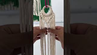 Porta macetas de macramé 🧶🪴 macrame macramelove [upl. by Irec]