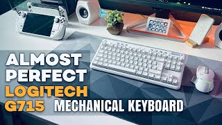 Logitech G715 Mechanical Aurora Keyboard Review So much to love [upl. by Pass]